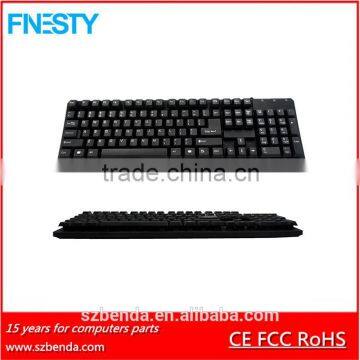 2016 new hot-selling layout multi language wired Keyboard KB990