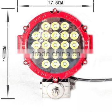 Hot sale!offroad led work light 63W led work light Epistar led round lamp