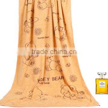 Custom Made Promotional Cheap 100% Cotton Beach Towel Sets photo-4