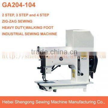 GA204-104 cam controlled leather industrial sewing machine