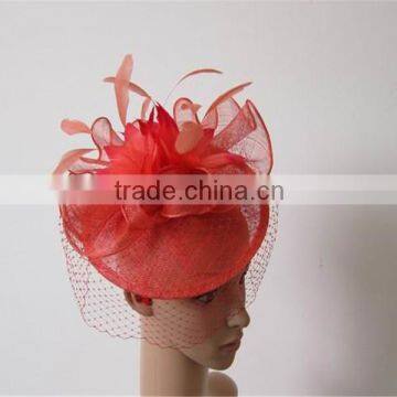 Sinamay fascinator