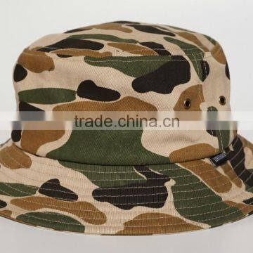 Cotton twill camouflage military hat