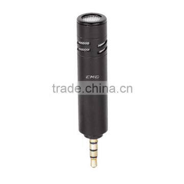 Smart condenser microphone for mobile devices, mini microphone, mini recording device, mobile phone use microphone, smart microp