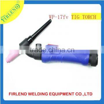 WP-17 Gas cooled Air-cooled WP17 Argon GasTig Welding Torch with valve flexible torch head