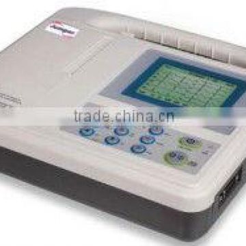 2013 hot selling digital portable ECG monitor 12leads three channels JPD-E03