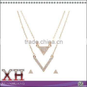 Xuan Huang Factory Jewelry Setting Cubic Zirconia Jewelry SET