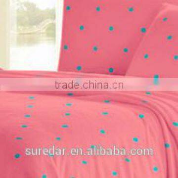 Blanket Manufacturer Pink Sweet Wave Point Design Easy Carry Extra Soft Two Sides Fleece Blanket Flannel Blanket photo-3