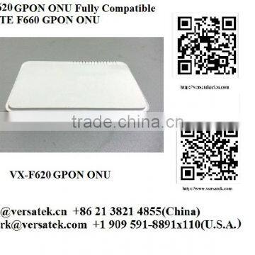 VX-F620 GPON ONT (Home Gateway fully Compatible with ZTE F620); Contact: sherry@versatek.cn