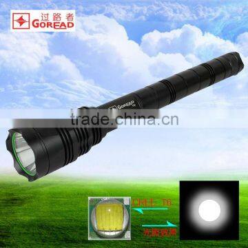 GOREAD Y62 black Aluminum High bright rechargeable XML-T6 5 mode 10W led flashlight