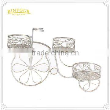 Antique Metal Flower Planter Holder for Garden Deco photo-4