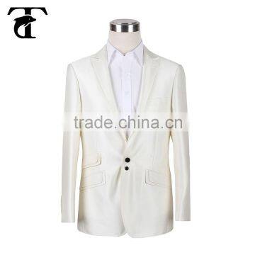 New fashion casual design men's blazer 2 button man suit from factory