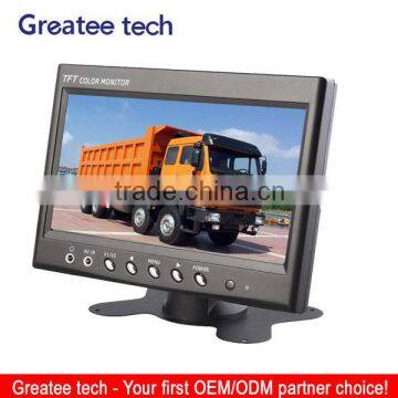 7 inch car monitor for bus LCD Rear View Monitor