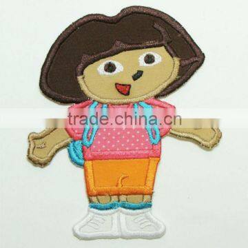 baby girl pattern patch for clothing decoration