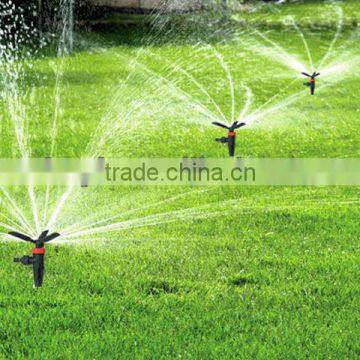 Garden irrigation sprinkler, garden 360 degrees rotating sprinker