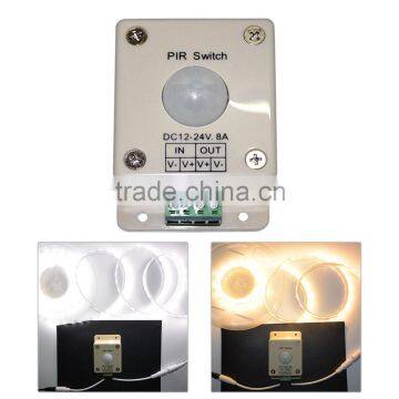 LED Lighting Motion Sensor Switch 12-24V DC Infrared PIR Light ON OFF