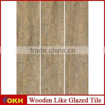 Good quality and best price look like real wooden porcelain glazed tile