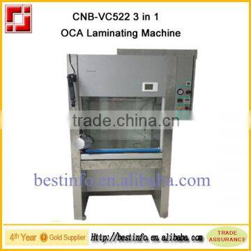 2015 Newest Standing Design 3 in 1 OCA LCD Glass Laminating Machine No Bubble With Single Operation