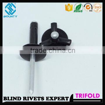 HIGH QUALITY FACTORY L/F HEAD TRI-FOLD BLIND RIVETS FOR GLASS CURTAIN WALL