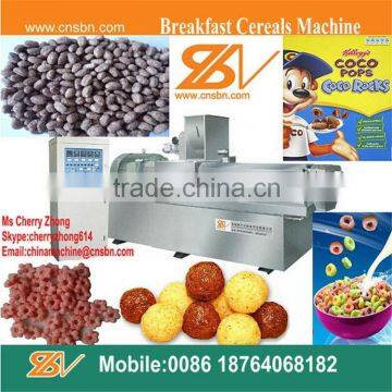 Stainless steel high quality breakfast cereal extruder