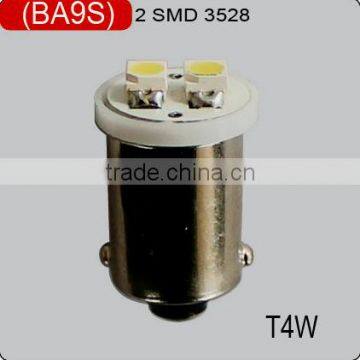 automobile bulbs 2 SMD 3528 BA9S