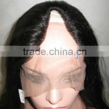 Hot sell special brazilian hair U-part lace front wig