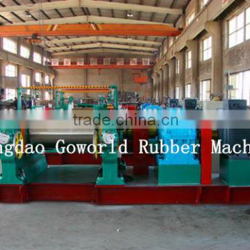 16 inches XK-400 Open Type Rubber Mixing Mill/Two Roller Rubber Sheet Making Machine Mill from China