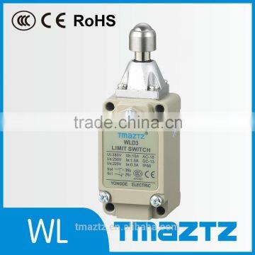100% original electrica limitl switch electronic switch stainless steel button plunger limit switch WL 5109 WLD3 YBLX-WL/D3