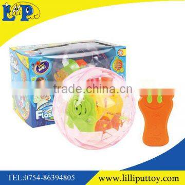 Infrared Ray Remote Control Musical Rolling Ball the Flashing Light