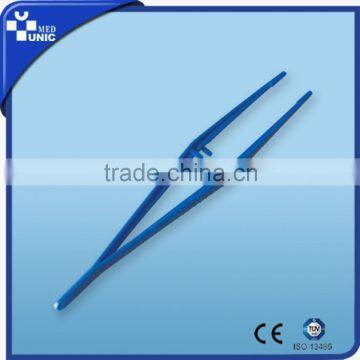 Disposable plastic dressing tweezers/forceps/clips for sponge holder