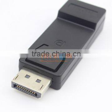 100% High Quality Black 10.8Gpbs 1080P M/F DisplayPort V1.1 Display Port DP Male to HDMI Female Adapter Converter For PC AV HDTV
