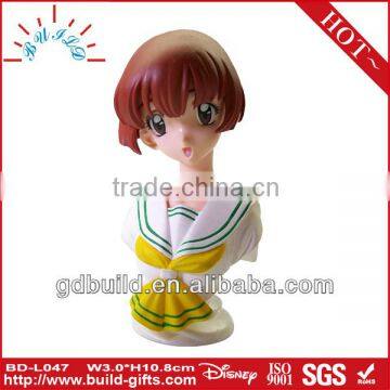 short hair 3D doll cartoon beauty girl