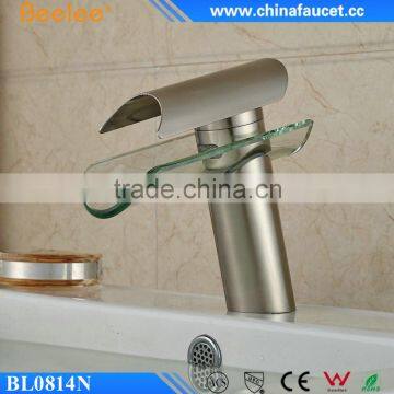 Waterfall Bathroom Sink Wash Basin Faucet UPC Water Tap