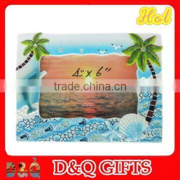 Resin Mosaic Souvenir Photo Frames With Small Turle photo-5