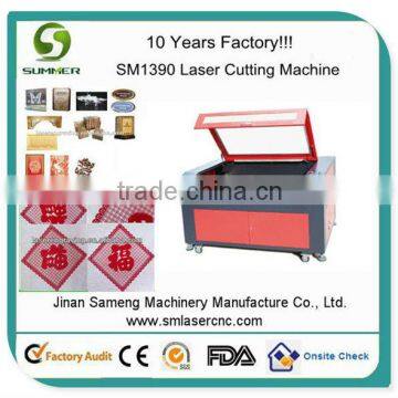 SM1390 high quality laser engraving machine wood carving cardboard cutter laser 1390