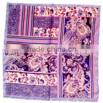 100%silk scarf shawl de chine