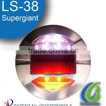 LS-38 Solar Road Stud/retro-reflective Solar Road Studs/solar Powered Cat Eyes photo-2