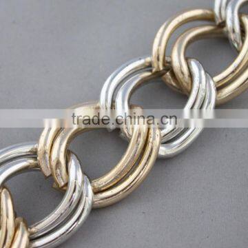 2016 Factory Direct Sell Aluminum Double Chain ( Jeans Accessories Chain Free Nickle) photo-6