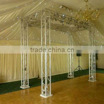 High quality,strong loading capacity arch aluminium truss/truss booth display