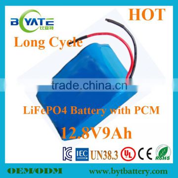 Wholesale 12V9Ah LiFePO4 Robot Battery Pack Factory