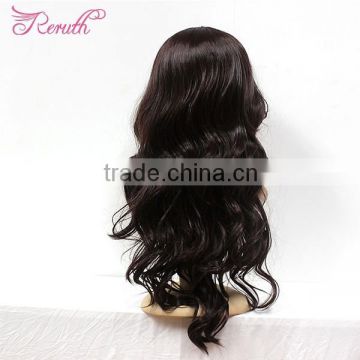 Long Black Wave Curly Hair 100% Malaysian Virgin Hair Wig