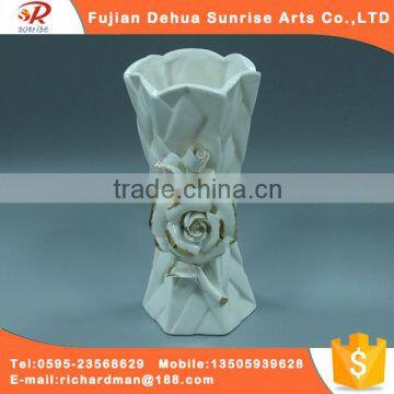 Home decoration ceramic craft flower vase