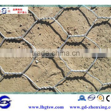 Factory direct wholesale galvanized double twisted hexagonal wire mesh