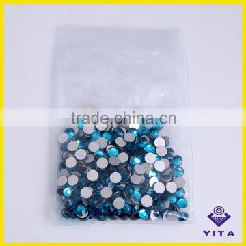 YiWu factory rice ss 3 flat back rhinestone for nail design