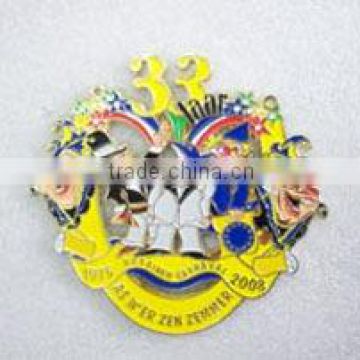 Metal badge