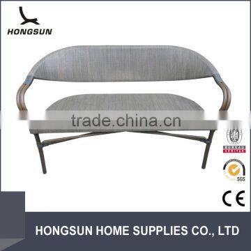 Long aluminum fabric out door furniture garden