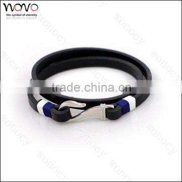 New style genuine leather cuff bracelet