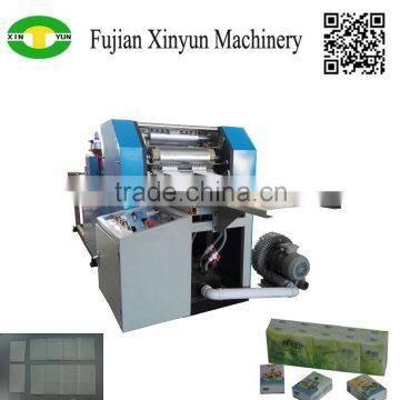 Automatic mini facial tissue folding machine plant