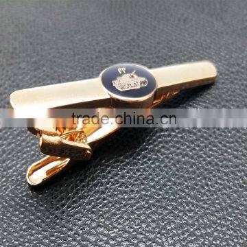 High Quality Soft Enamel tie clip with gold plating