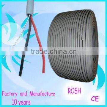 high quality CCA conductor 2 core telephone wire