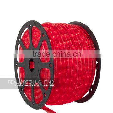 Outdoor Waterproof IP68 Red 12V LED Rope Light